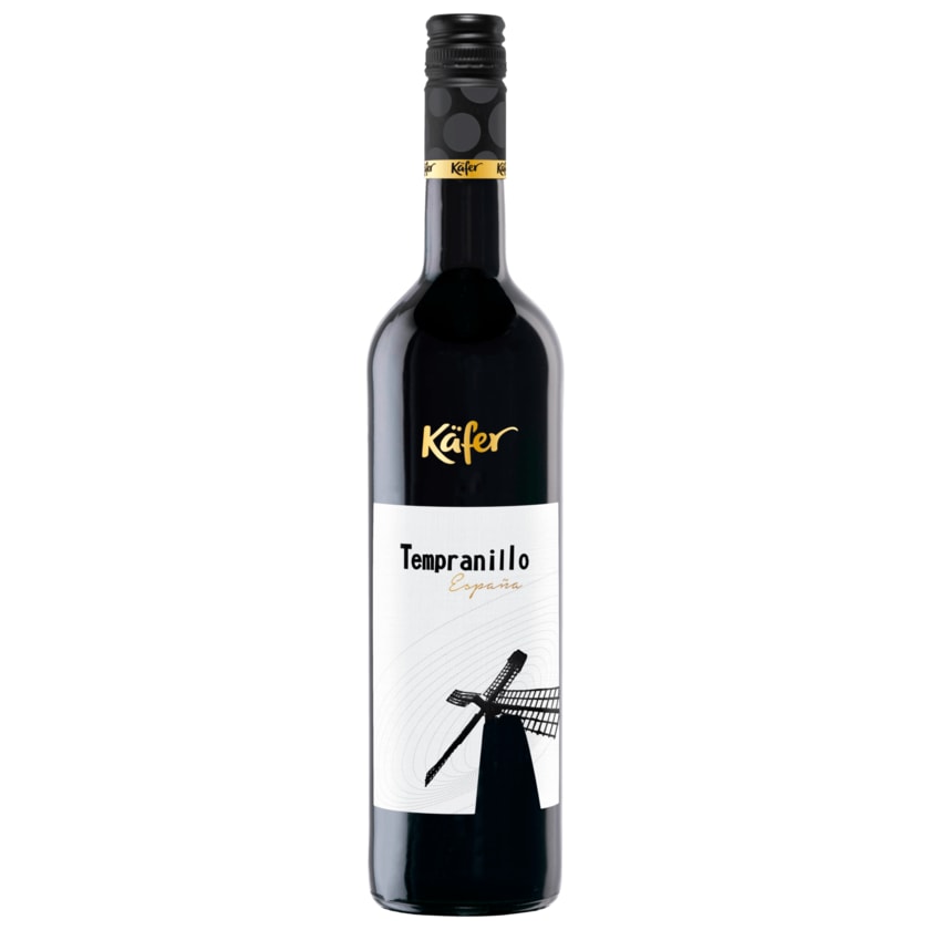 Käfer Rotwein Tempranillo Spanien trocken 0,75l